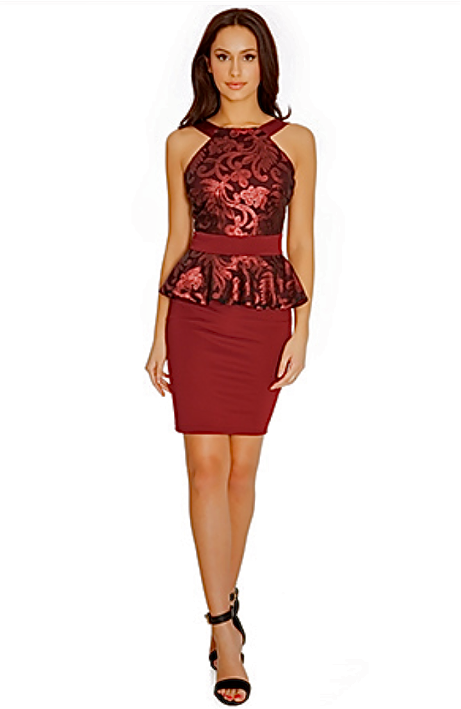 Peplum Dress