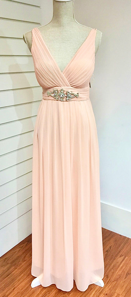 Blush Chiffon Dress