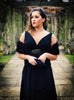 Black Chiffon Dress