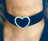 Diamond Heart Choker